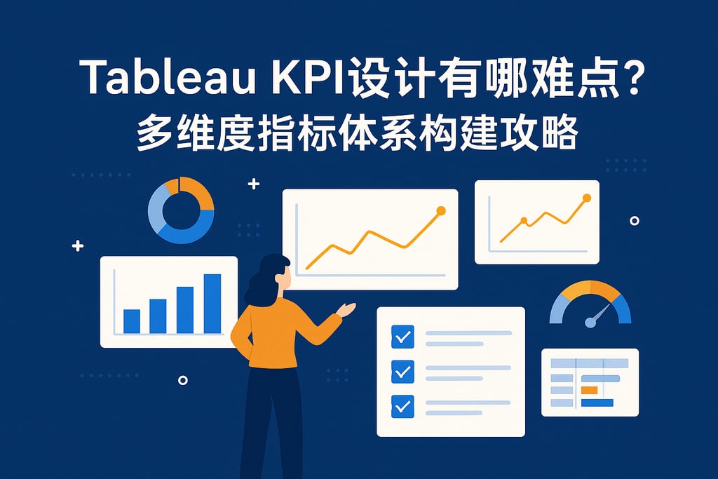 Tableau KPI设计有哪些难点？多维度指标体系构建攻略